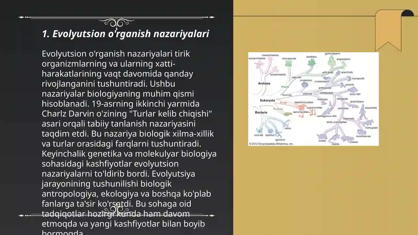 Evolyutsion o'rganish va boshqaruv tizimlari 3