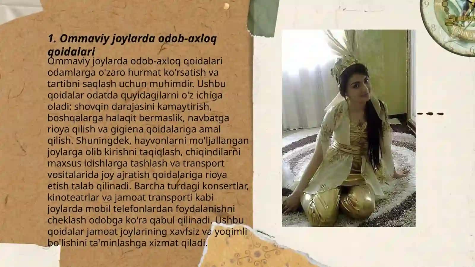 Jamoat joylarida ozini tutish 3