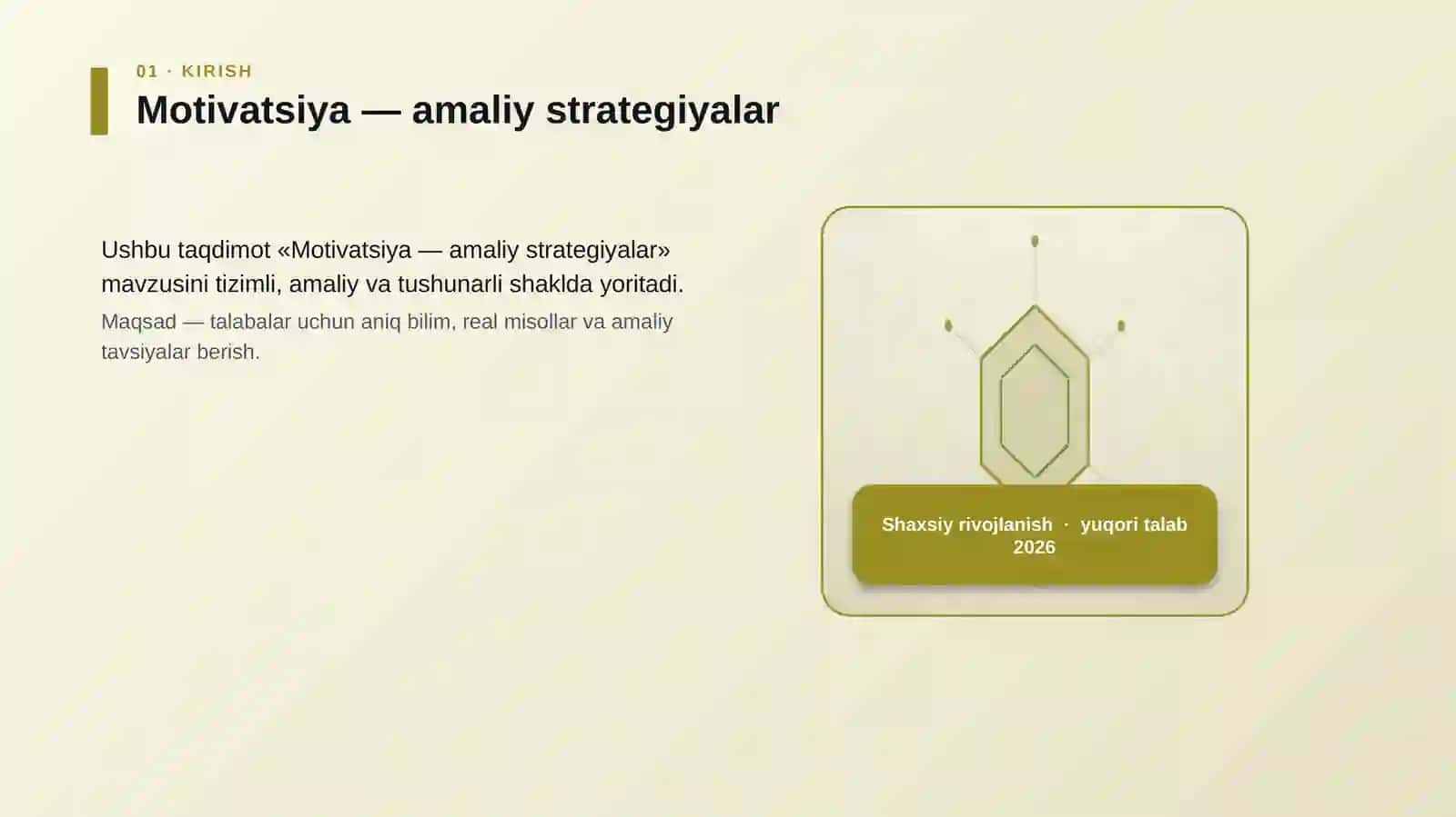 Motivatsiya — amaliy strategiyalar 3