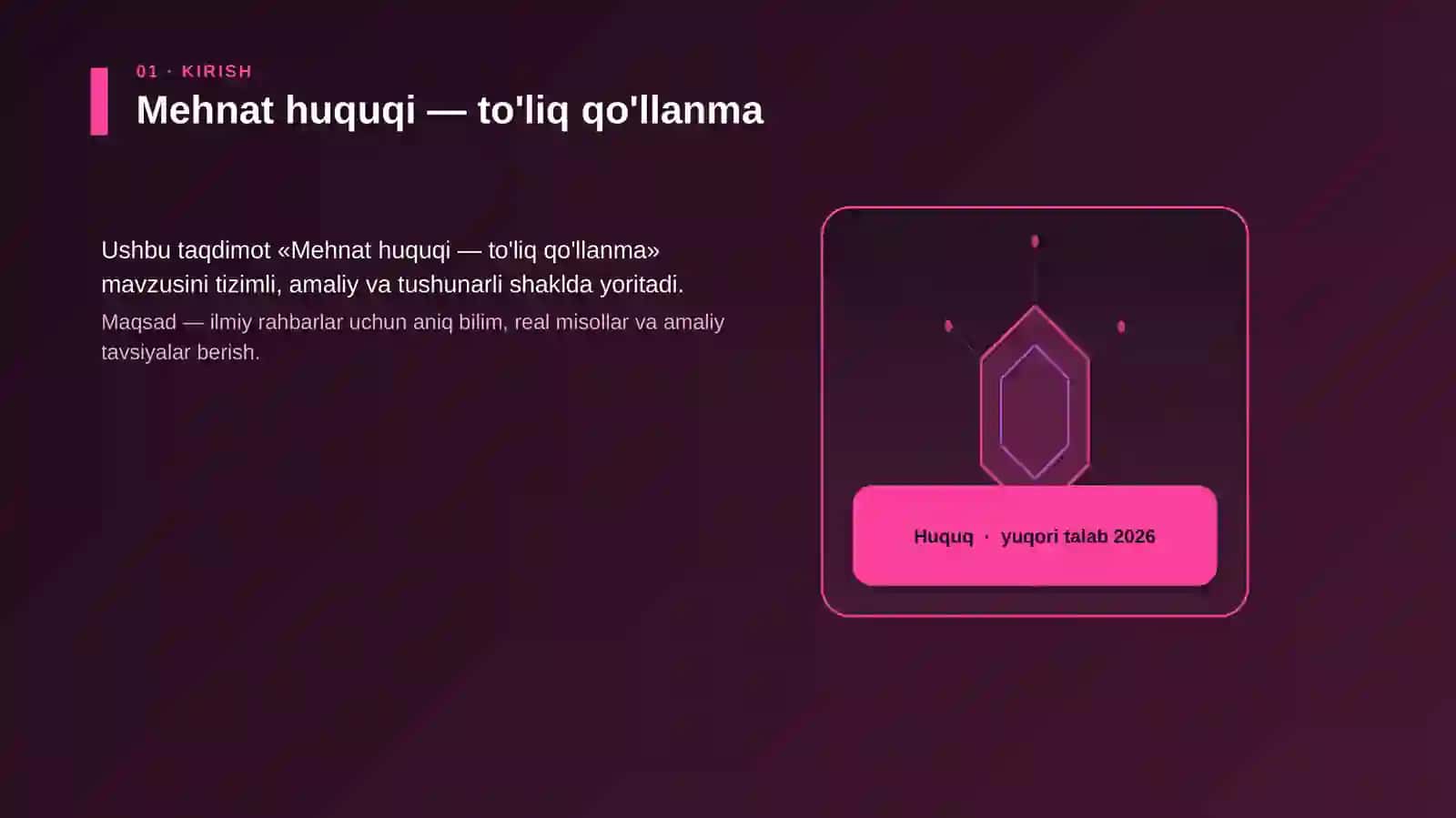 Mehnat huquqi — to'liq qo'llanma 3