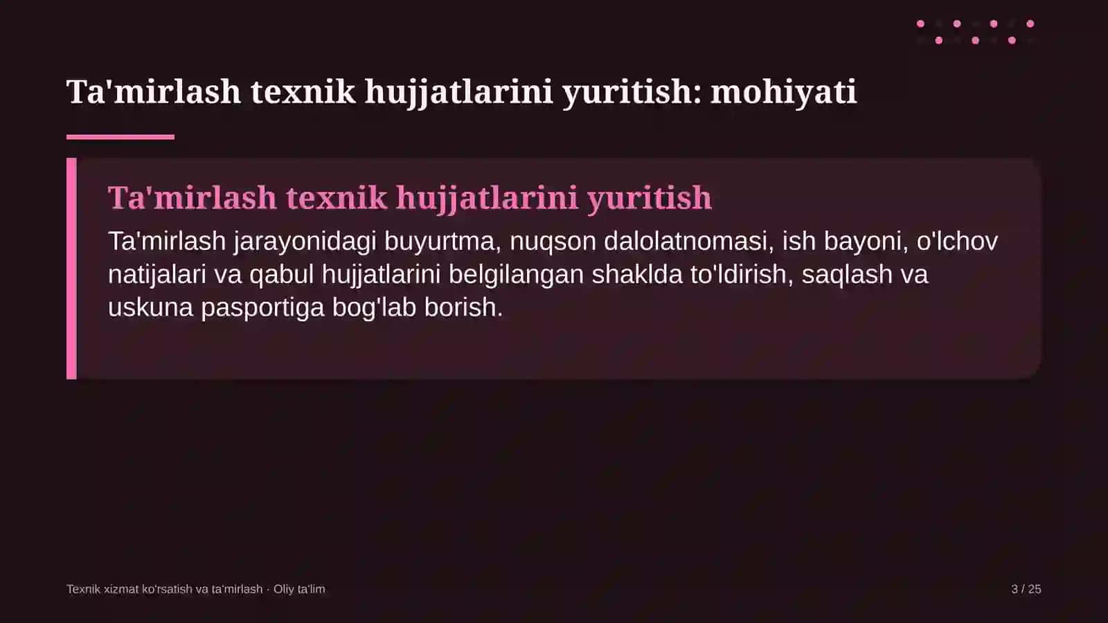 frilans platformalarida ta'mirlash ishlarining texnik hujjatlarini yuritish 6392 3