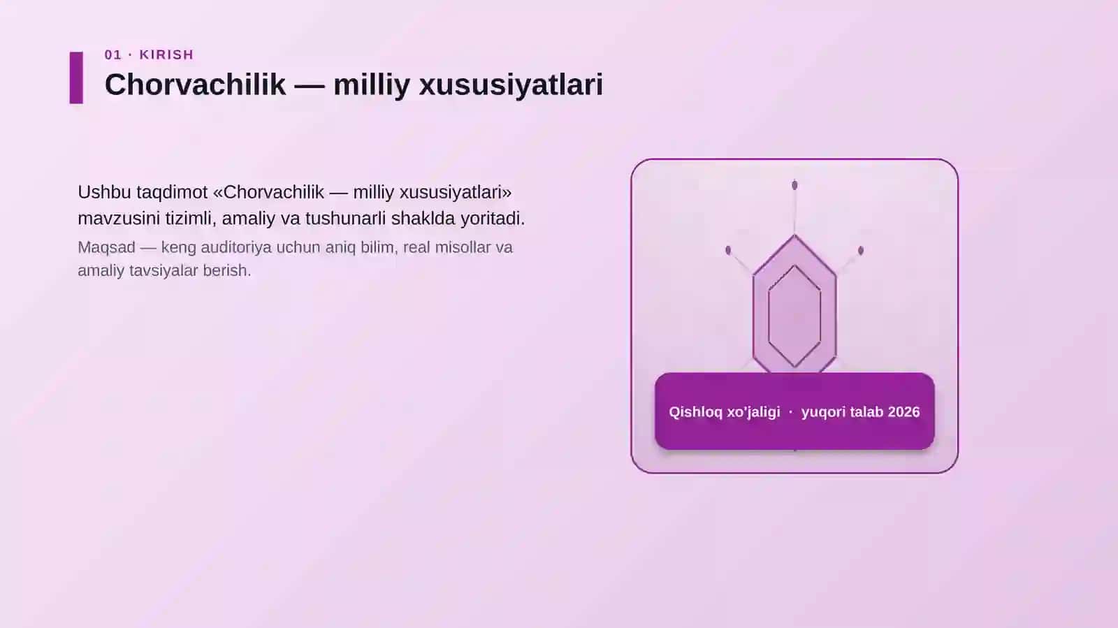 Chorvachilik — milliy xususiyatlari 3