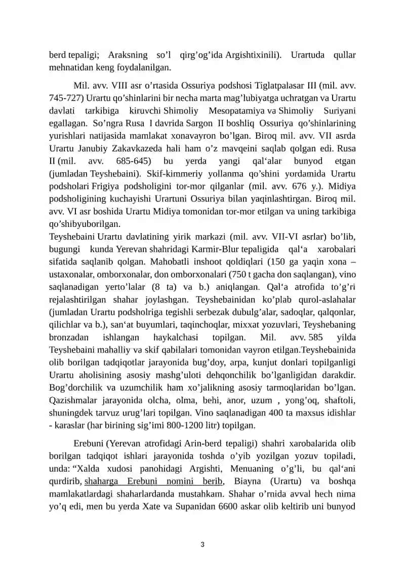 Urartu podshohligi 3