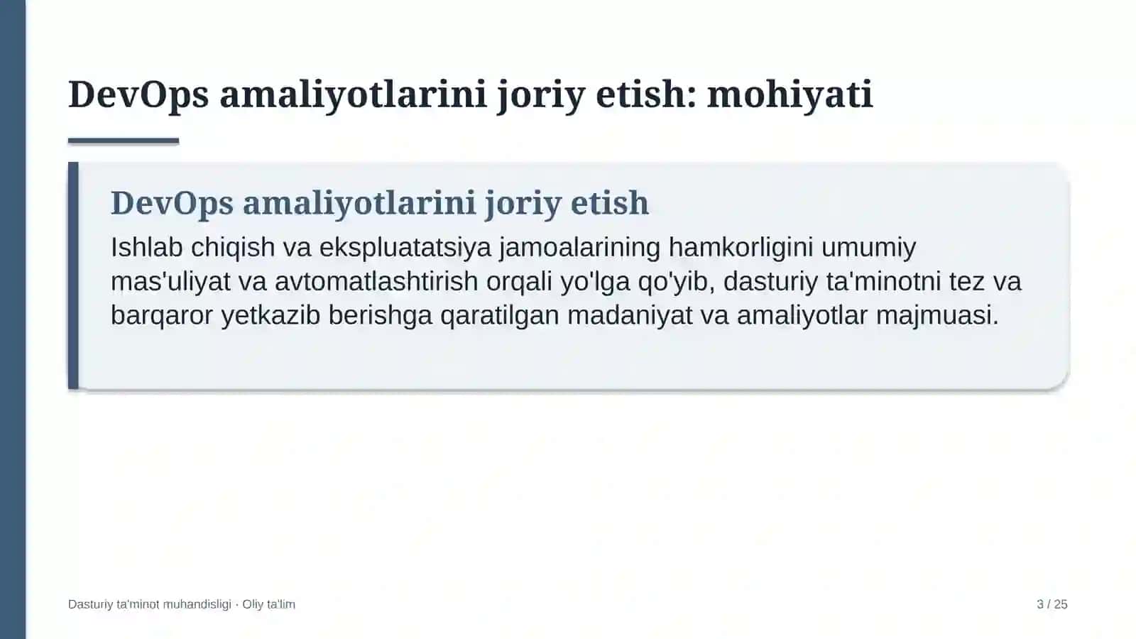 uy hayvonlari uchun veterinariya klinikalarida devops amaliyotlarini joriy etish 4854 3