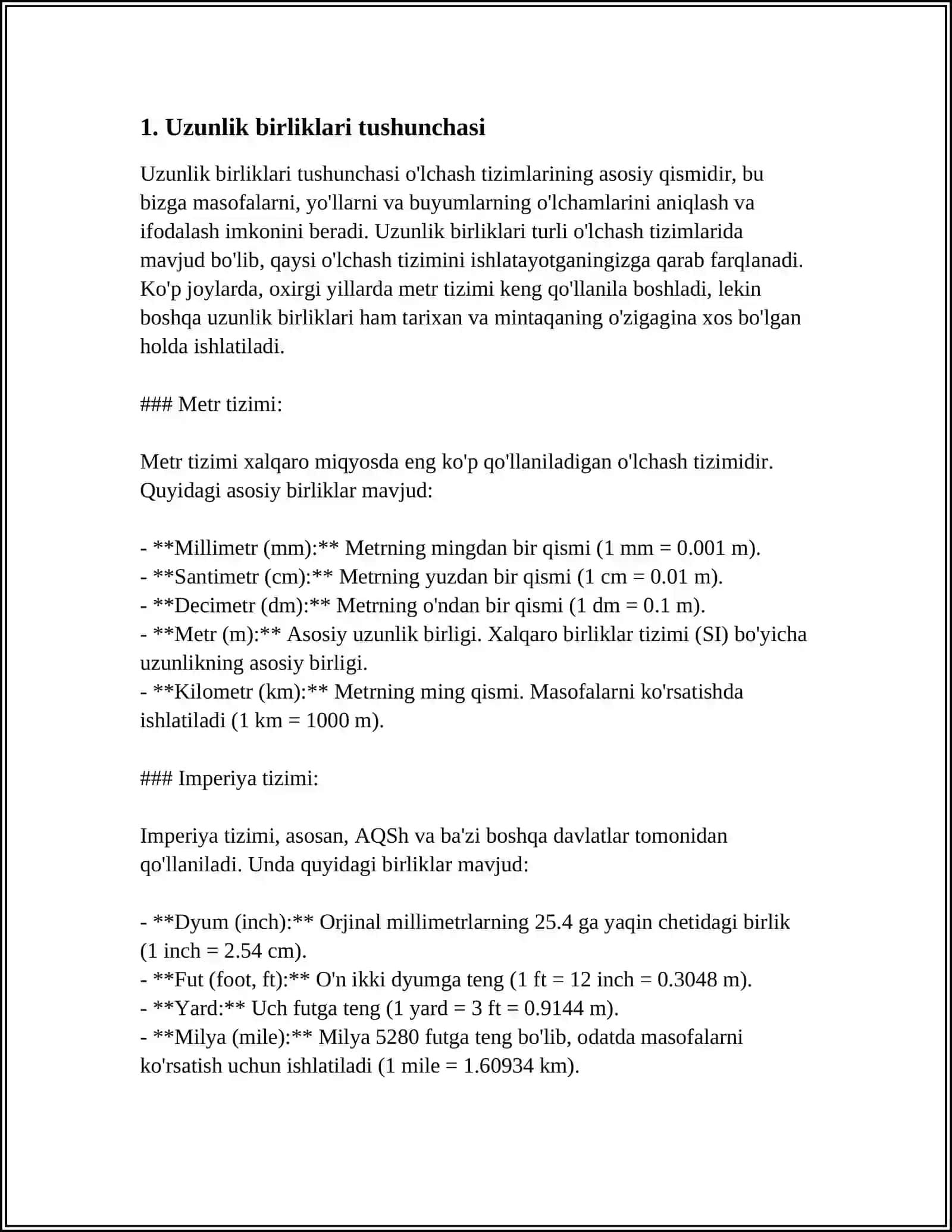 Mavzu: 1-SINF MATEMATIKA DARSLARIDA UZUNLIK BIRLIGI SANTIMETR VA IKKI NUQTA ORASIDAGI MASOFA TUSHUNCHALARINI SHAKLLANTIRISH YOʻLLARI 3