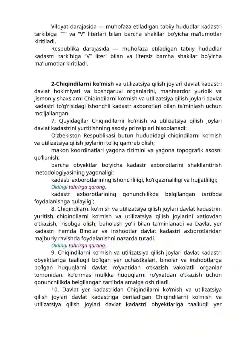 Davlat kadastrini hisobga olish obyektlari 3