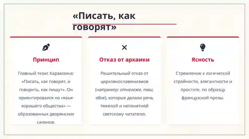 «Новый слог» Н.М. Карамзина и его школа 3