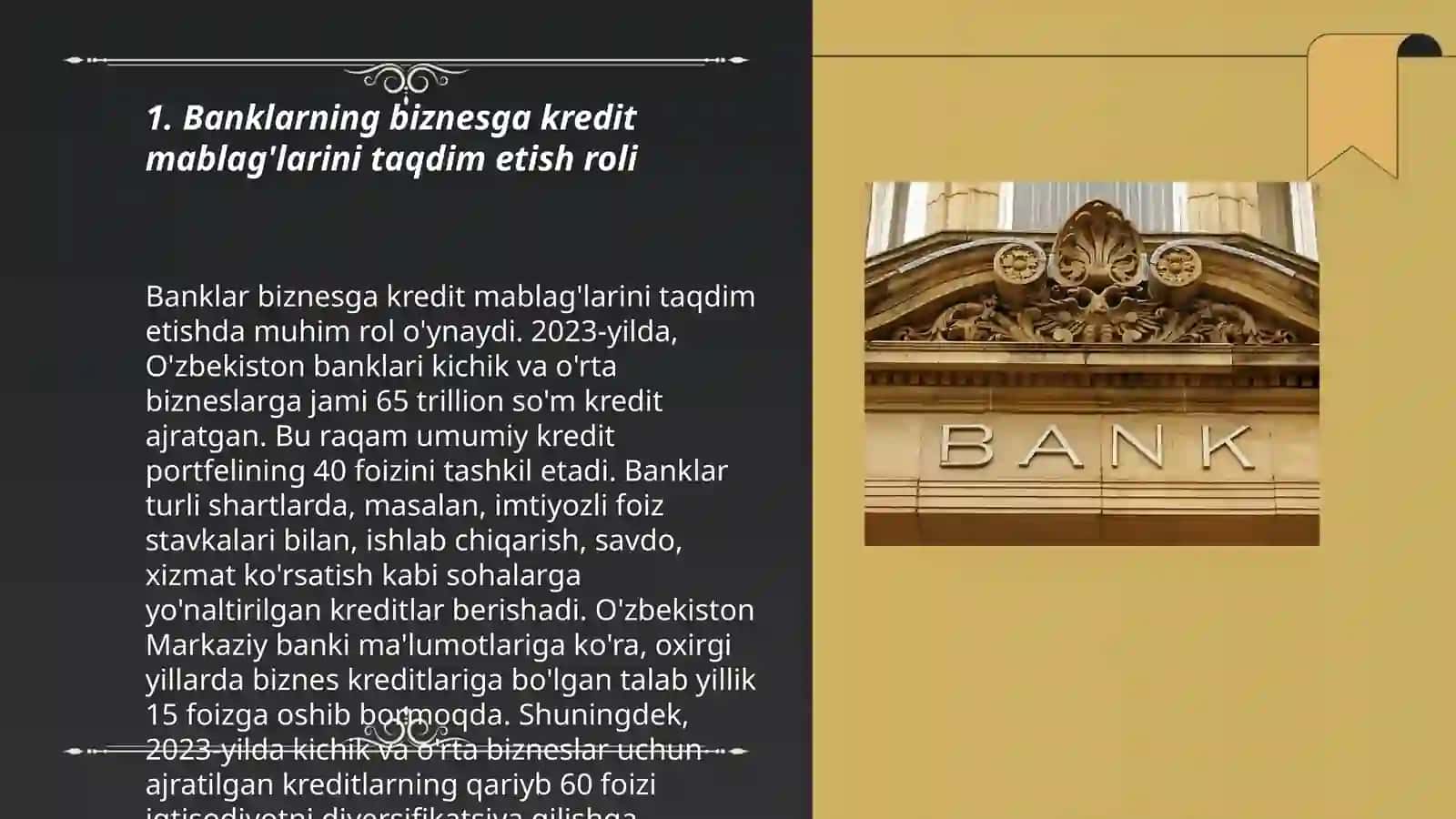 Moliya, soliq va soliqqa tortish, kredit munosabatlari 3
