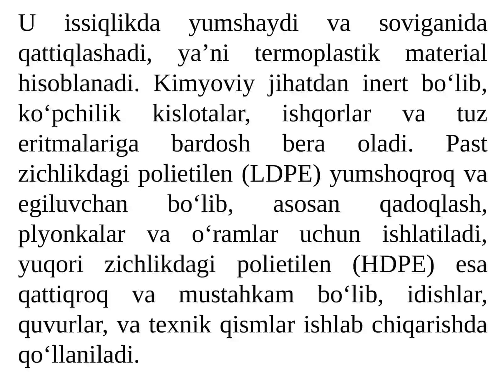 Polietilen (PE) 3