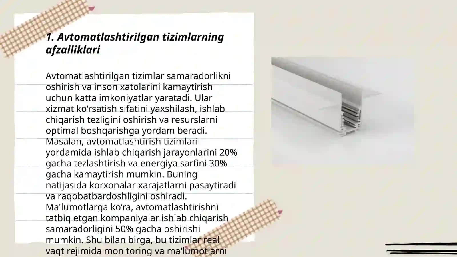 Avtomatlashtirilgan tizimlar 3