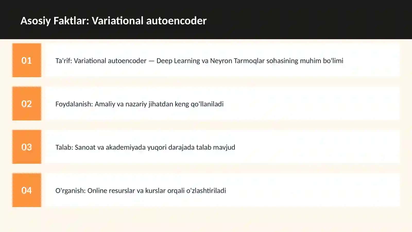 Variational autoencoder 3