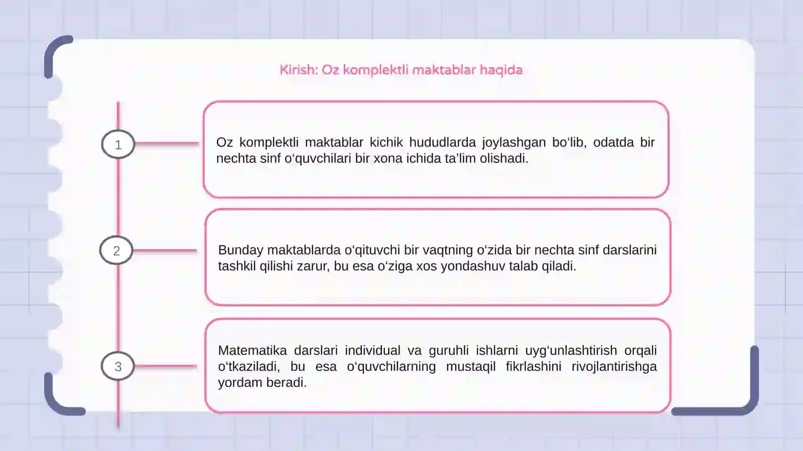 Matematika o'qitish xususiyatlari 3