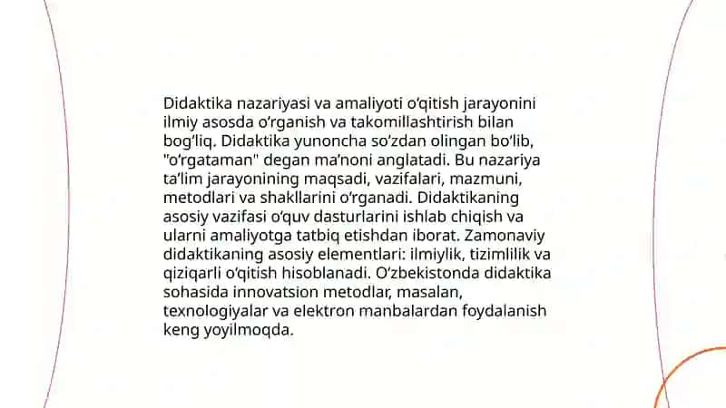 Didaktika-pedogogika ta'lim nzariyasi sifatida 3