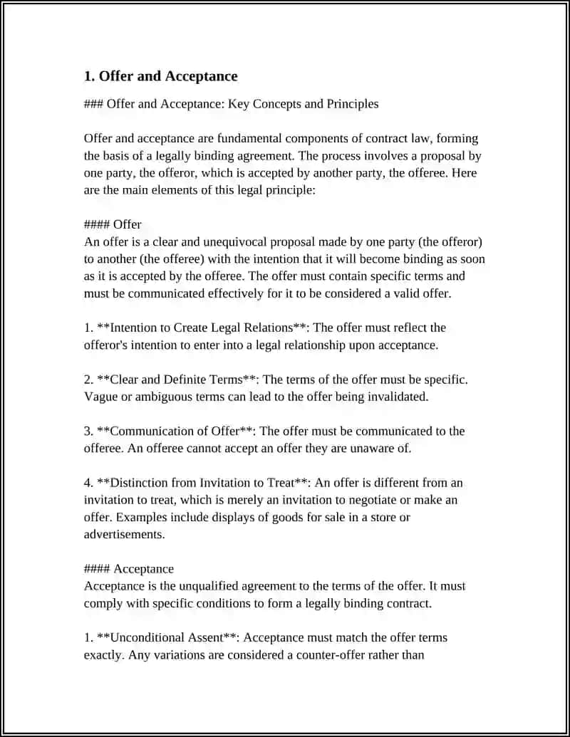 CONTRACT LAW 3
