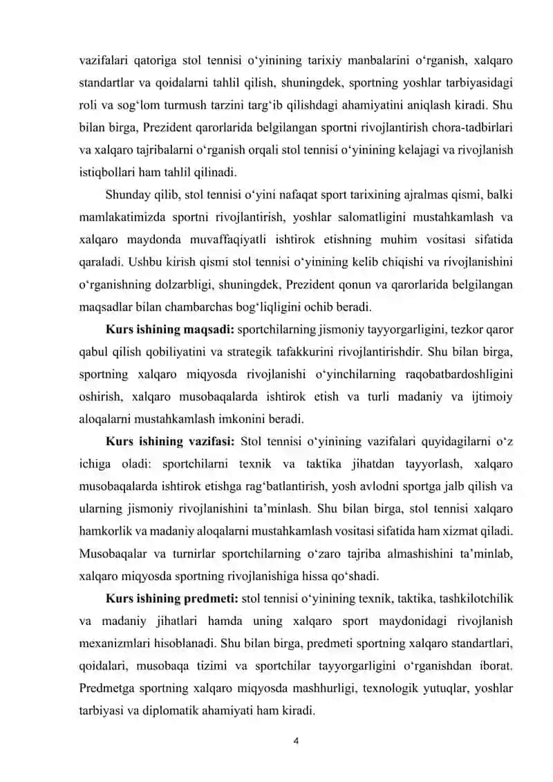 Stol tennisi oʻyinining kelib chiqishi va rivojlanish tarixi 3