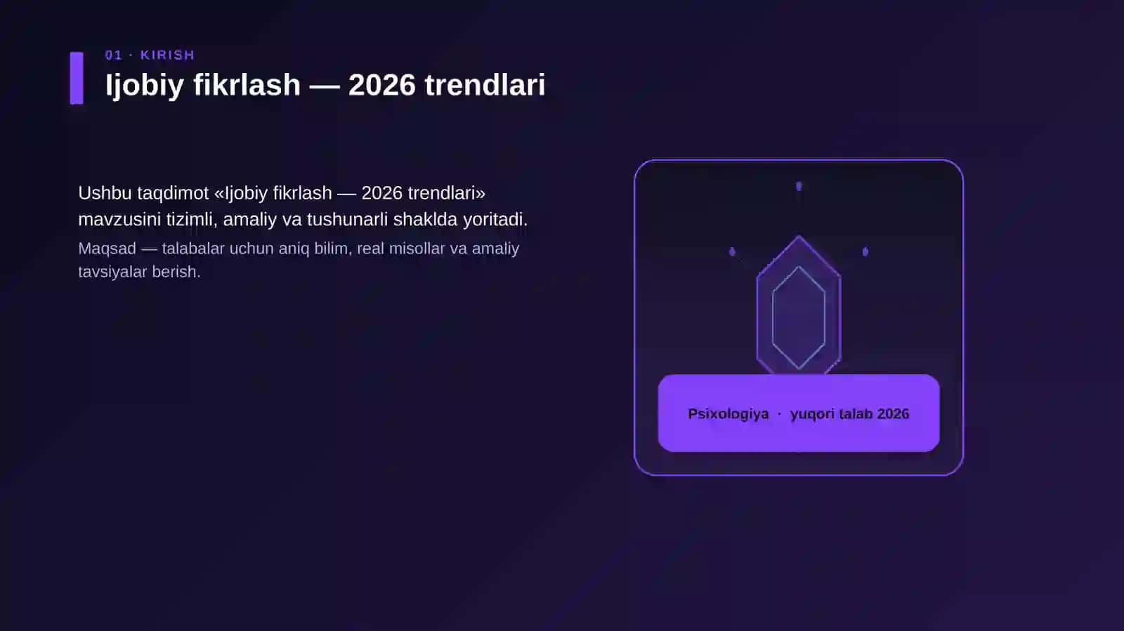 Ijobiy fikrlash — 2026 trendlari 3