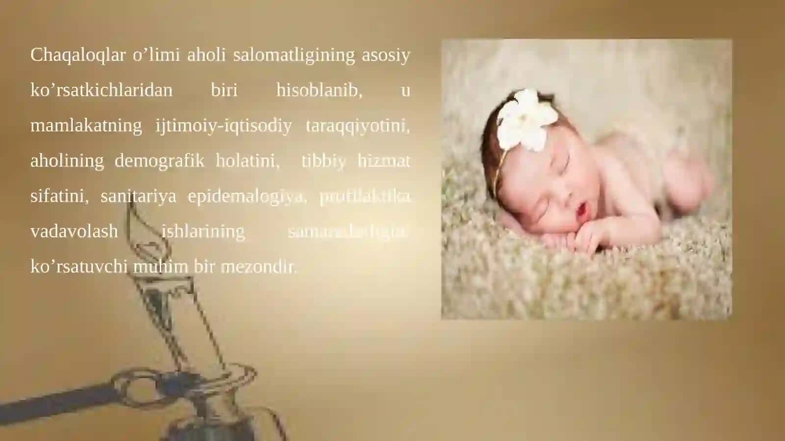Chaqaloqlar o’limi, uning davrlari va hisoblash  metodlar 3