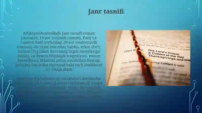 Janr tasnifi 3