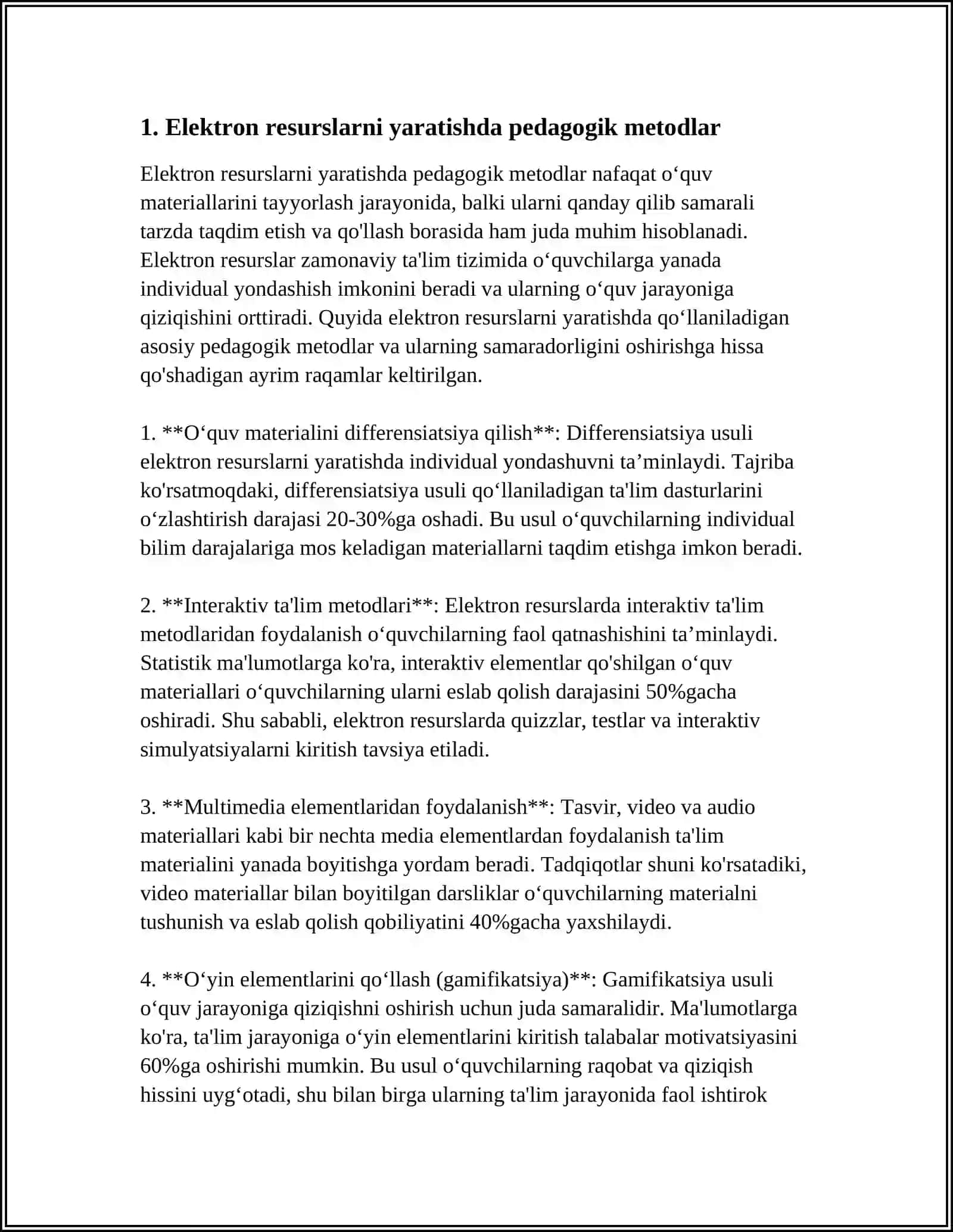 TAʼLIM SOHASIGA OID ELEKTRON RESURSLAR TAYYORLASH 3