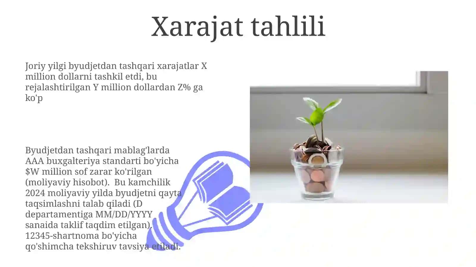 Budjett tashkilotlarida budjetdan tashqari mablag‘lar bo‘yicha joriy yilga moliyaviy natijalar hisobi 3