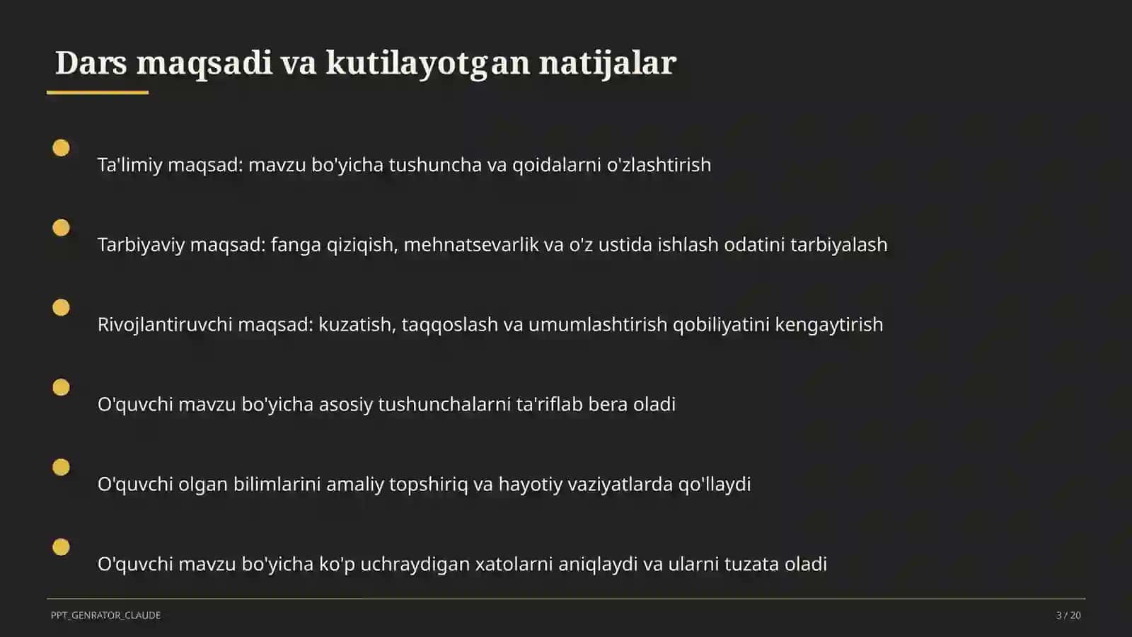 Mustaqillik davri o'zbek adabiyoti (11-sinf) 3