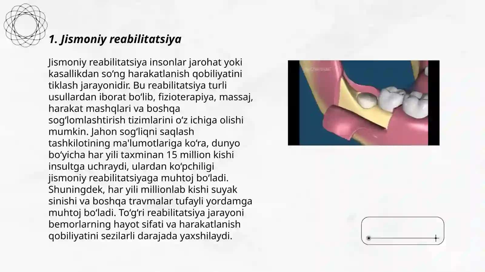 Tibbiy reabilitatsiyaning asosiy turlari 3