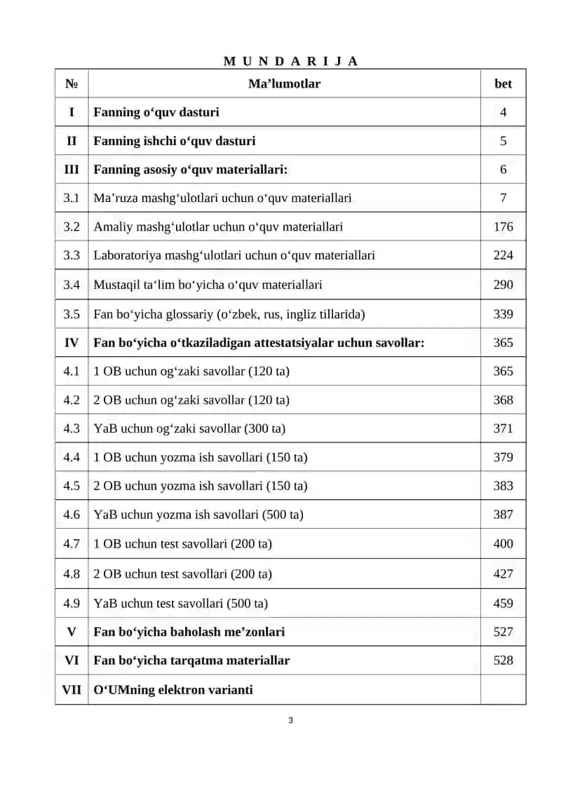 VETERINARIYA MIKROBIOLOGIYASI VA IMMUNOLOGIYASI 3