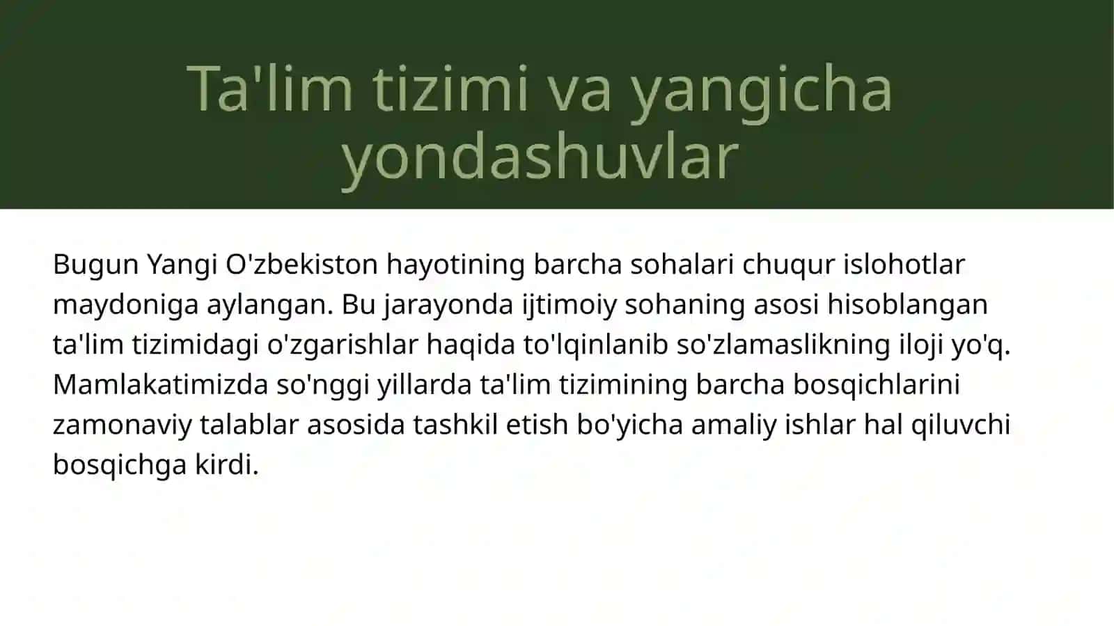 Ta'lim-tarbiya jarayonining dolzarb masalalari 3