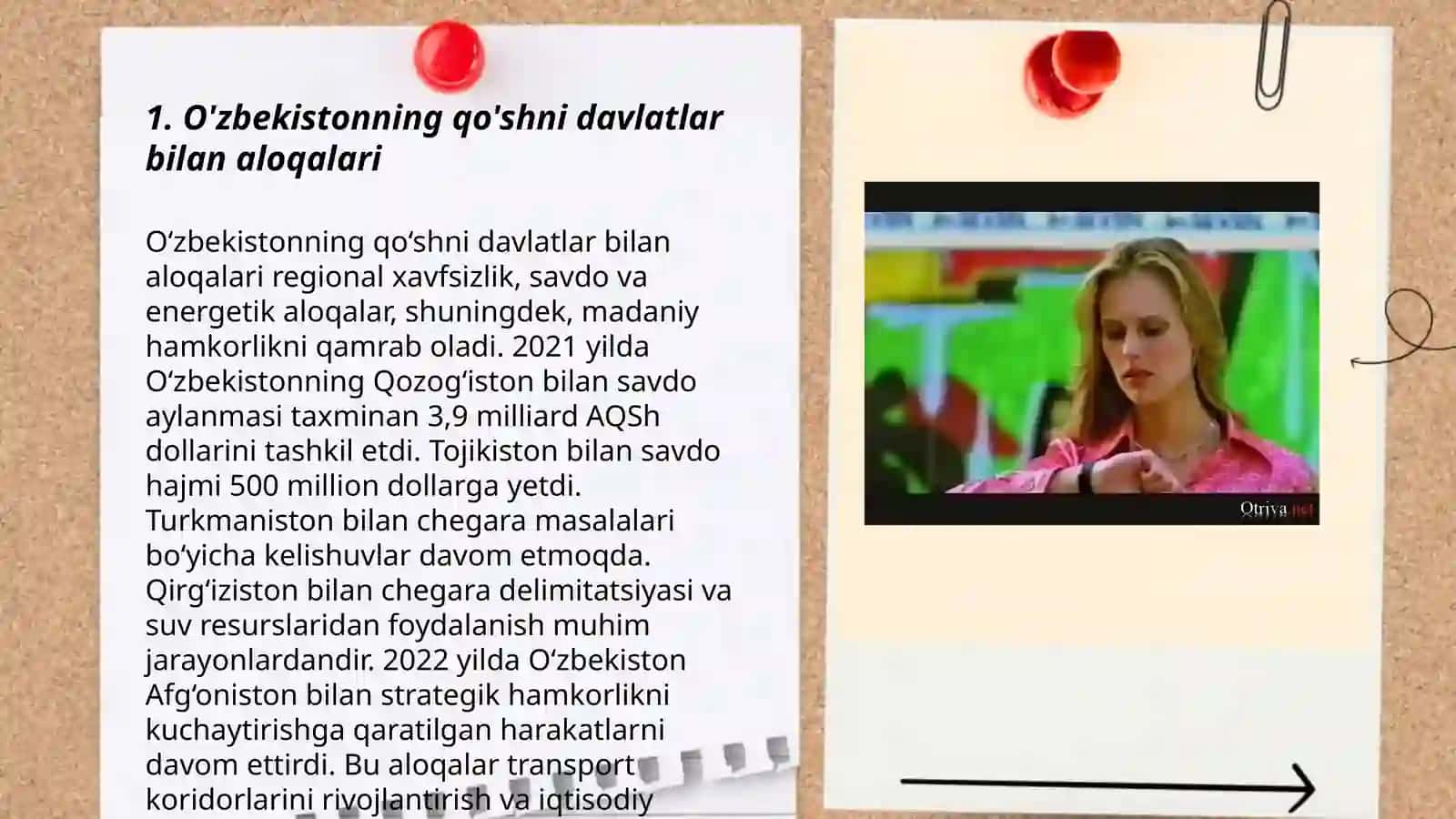 Ozbekiston va Jahon hamjamiyati aloqalari 3