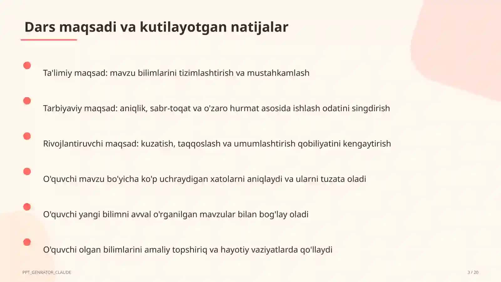 Hosila va uning geometrik ma'nosi (11-sinf) 3
