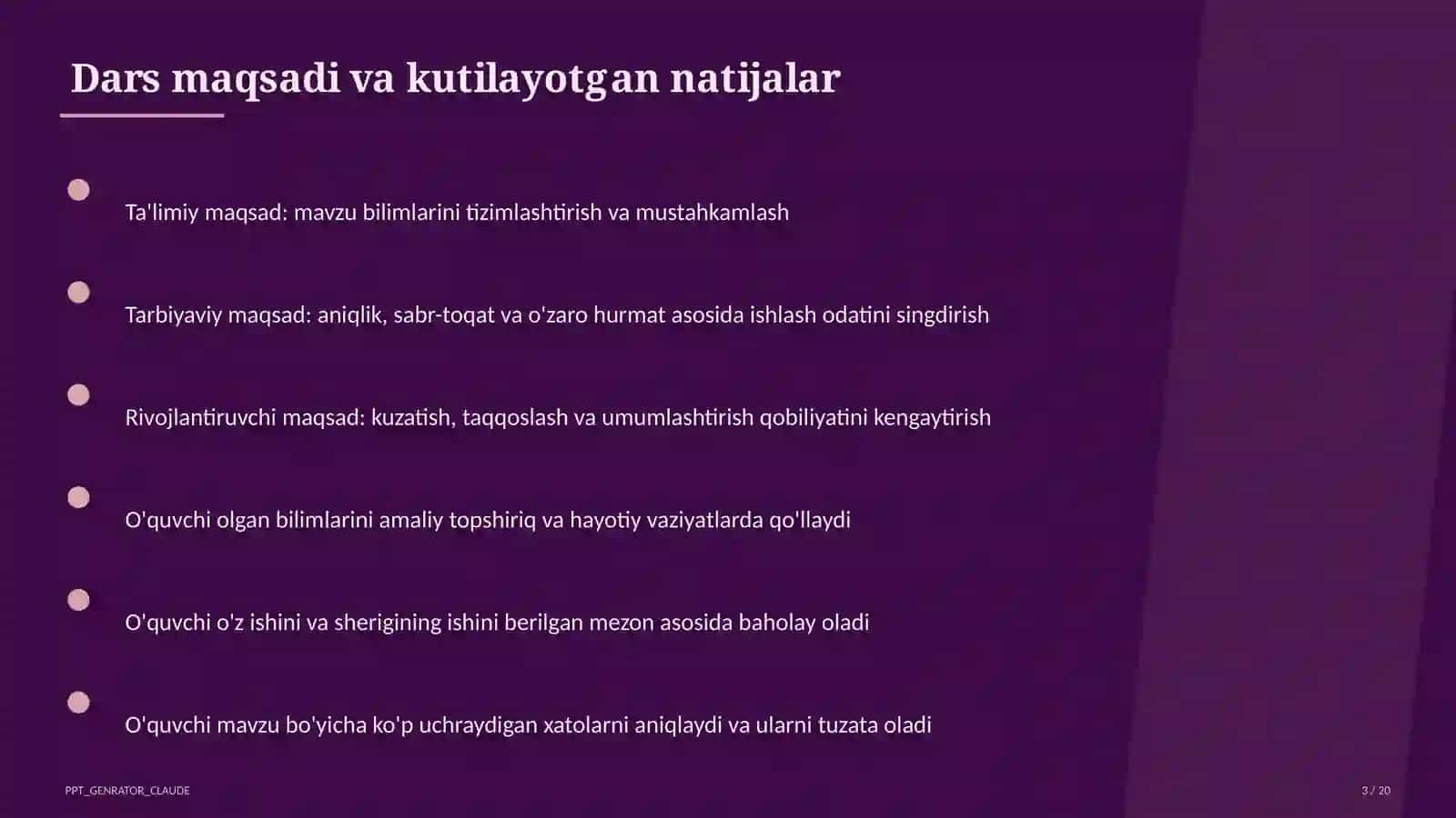 Tabiatni muhofaza qilish va barqaror rivojlanish (11-sinf) 3