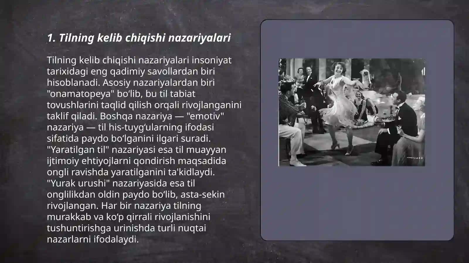 Tilning paydo bo‘lishi to‘g‘risidagi nazariyalar 3