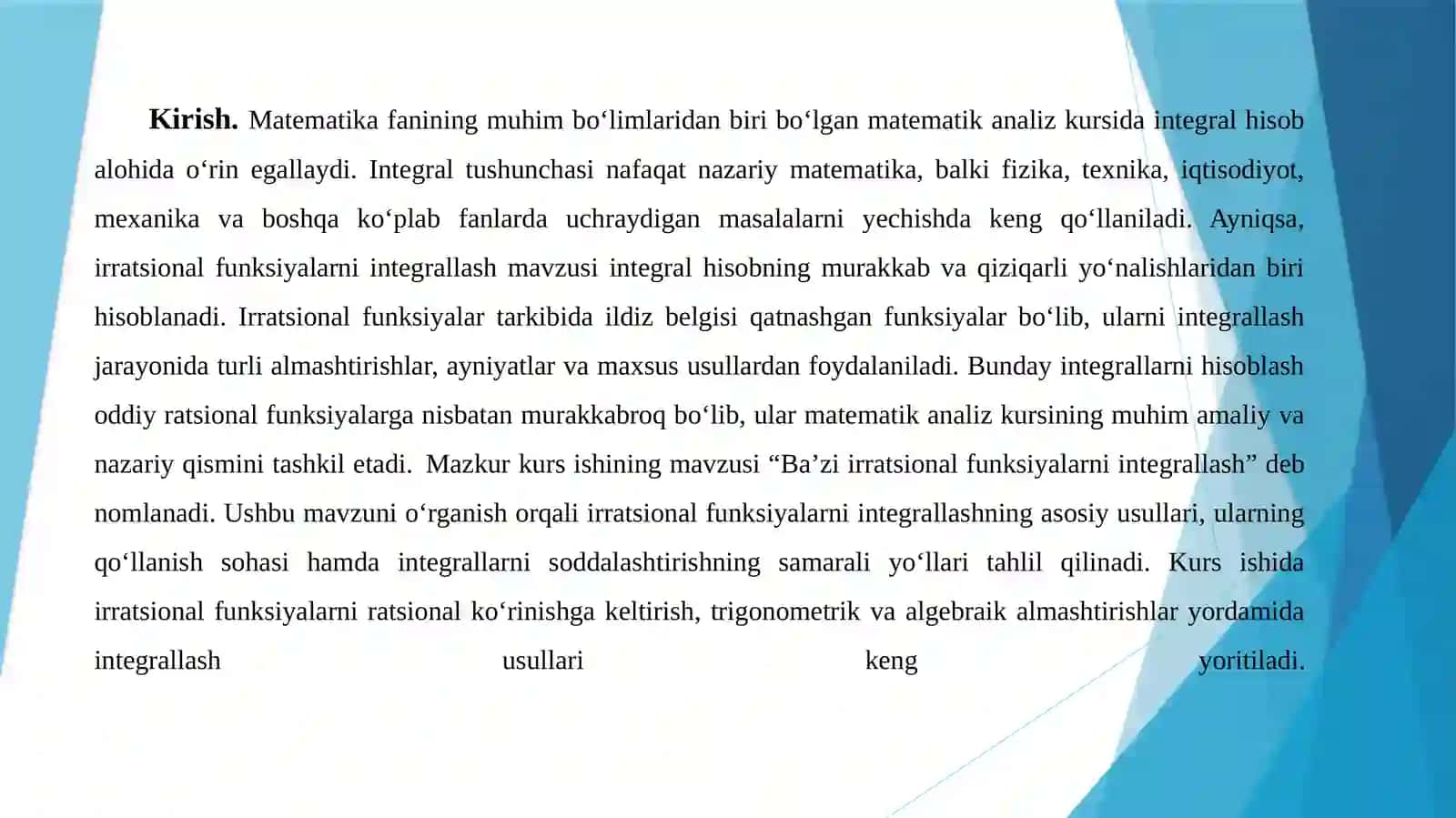 Matematikanaliz 3