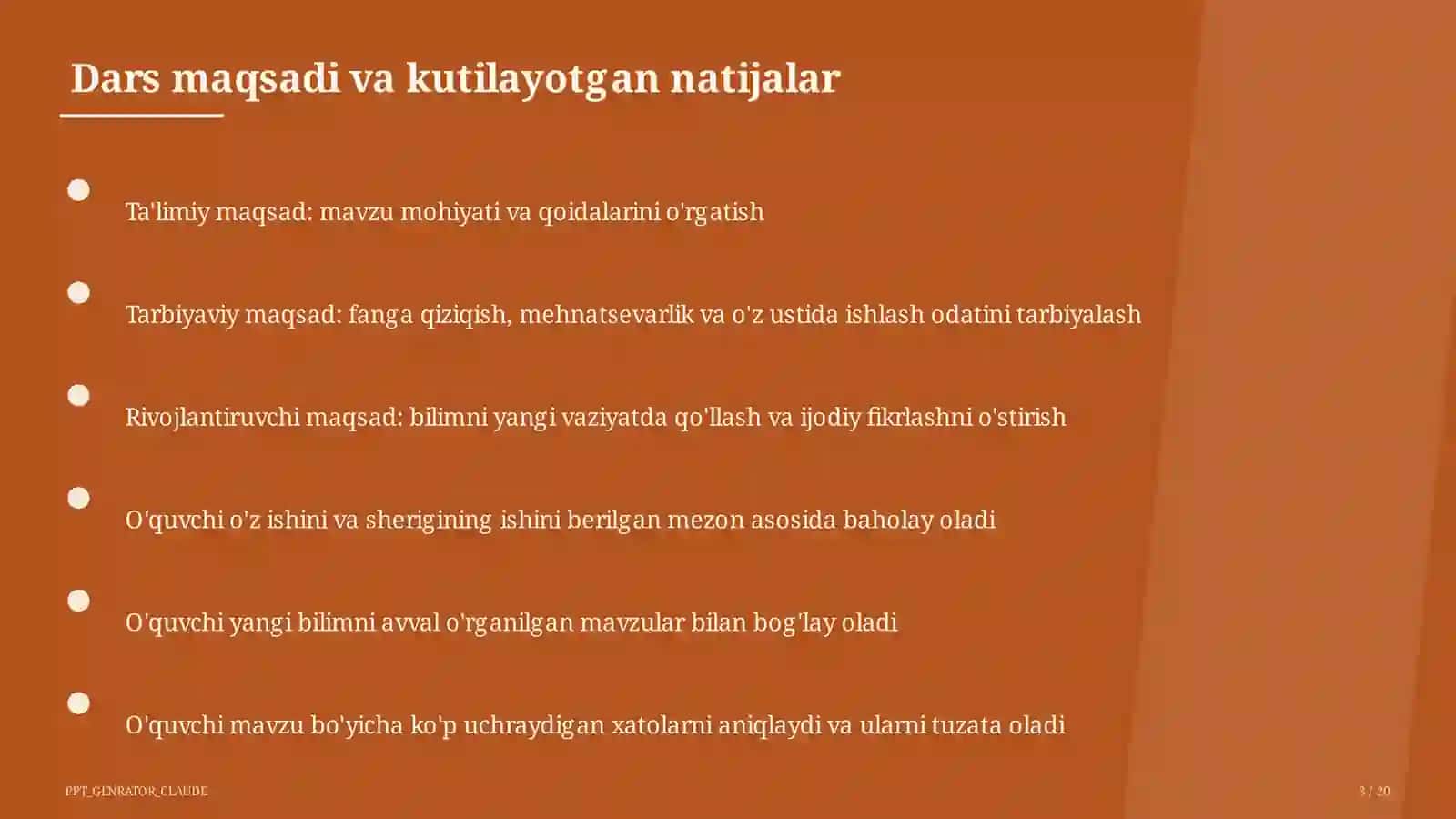 Hosila yordamida funksiyani tekshirish (11-sinf) 3