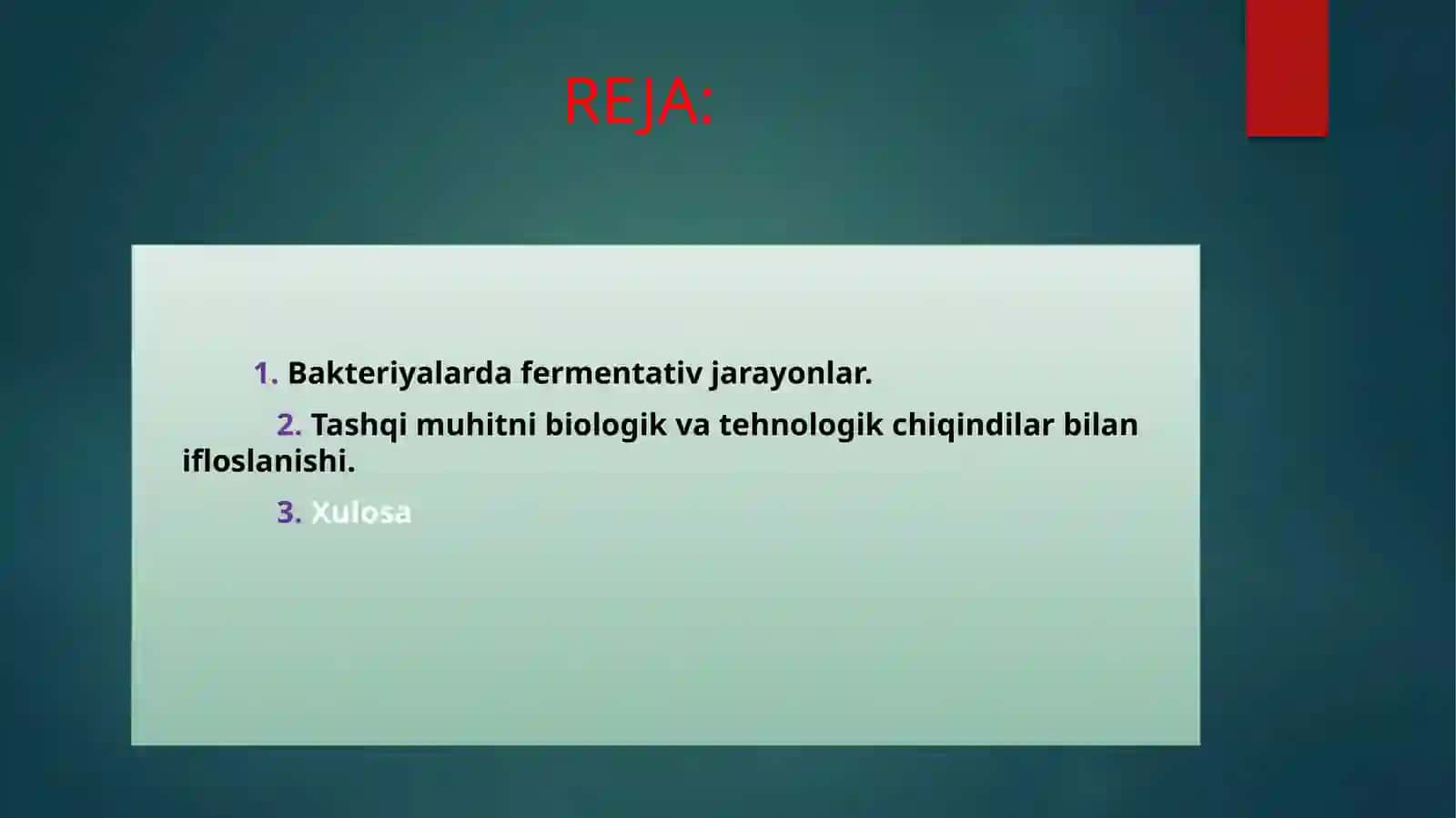 Mikrobiologiya, Virusologiya, Immunologiya fani 3