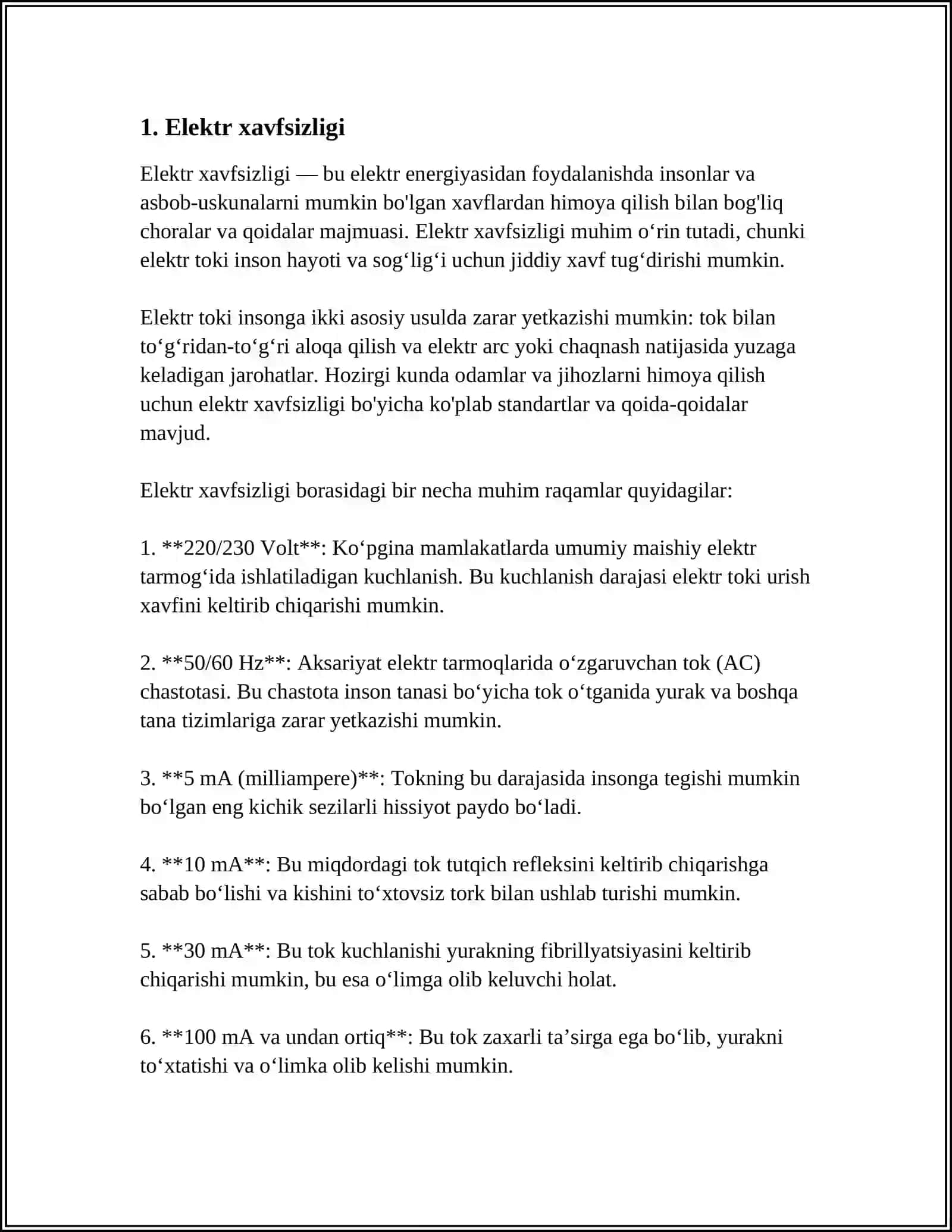 TELEMEXANIKA QURILMALARIGA TALABLAR 3