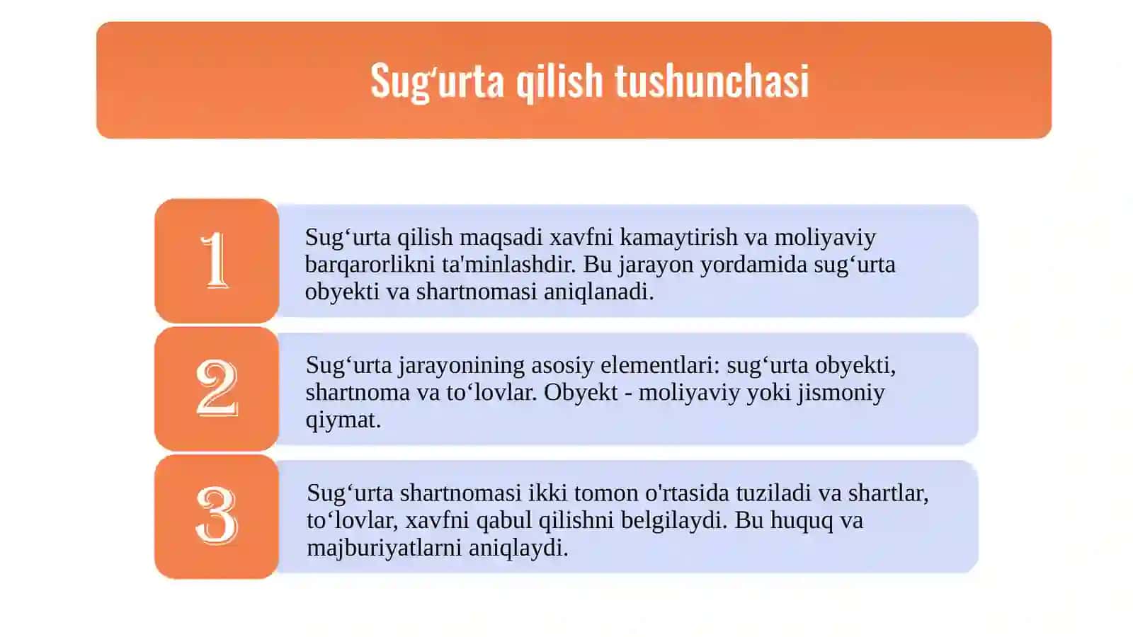 Sugʻurtaqilishning asosiy tushunchalari 3