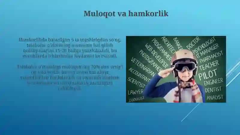 Oʻquvchilar oʻzlashtirishining pedagogik xususiyatlari 3