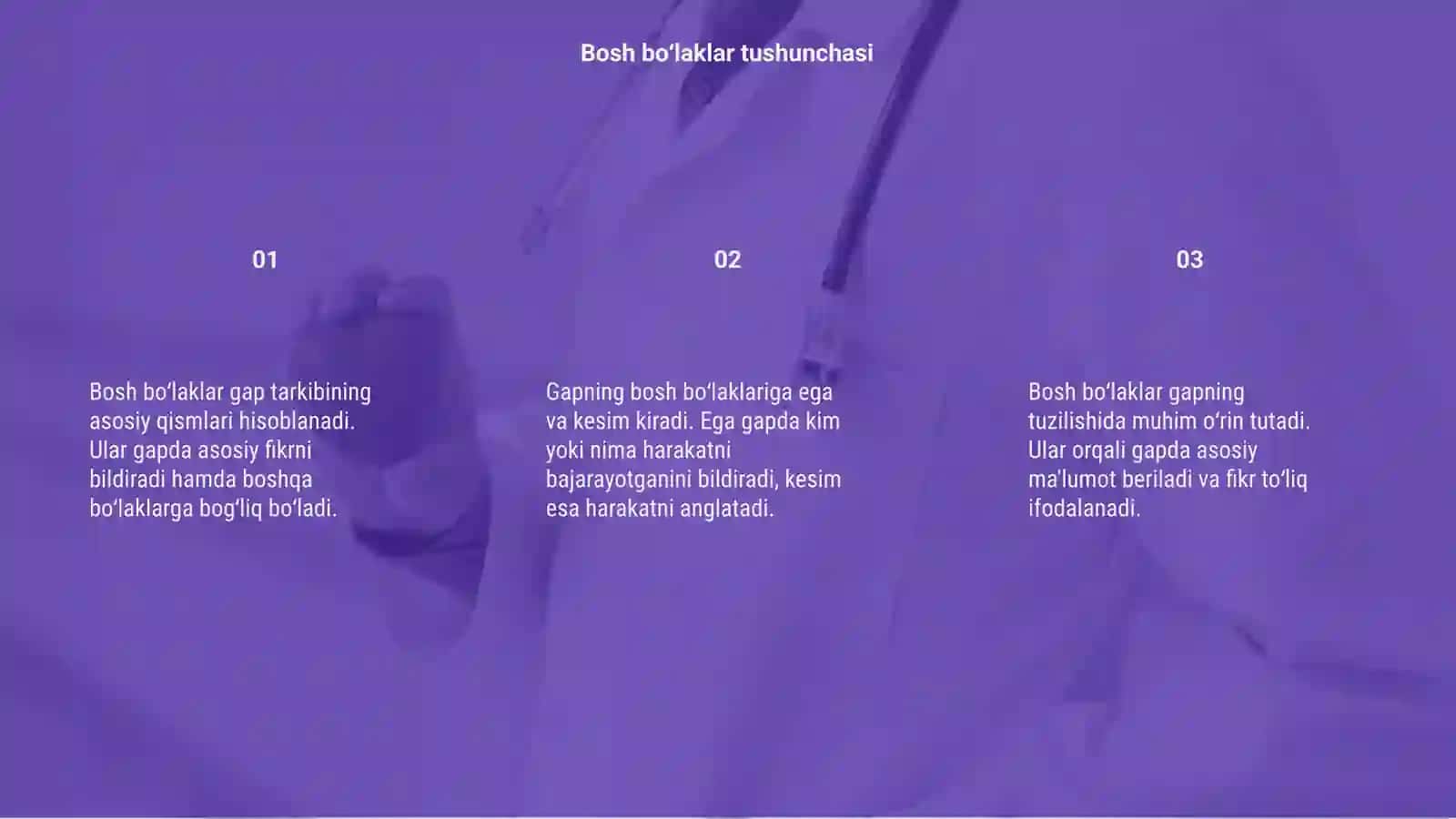 Bosh bo'ylar 3