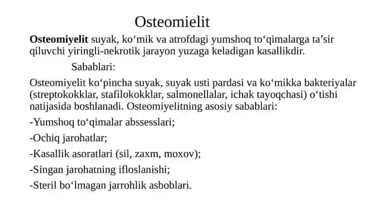 Osteomielit 3