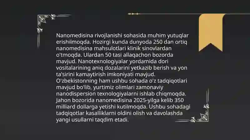 Nanomedisina va nanoetika 3