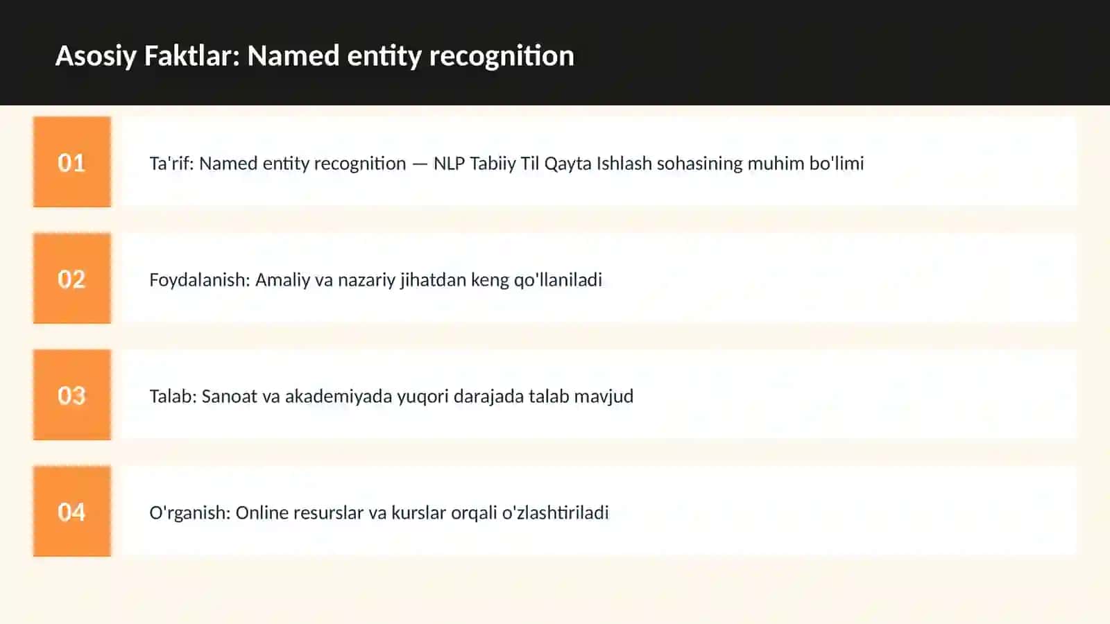 Named entity recognition 3