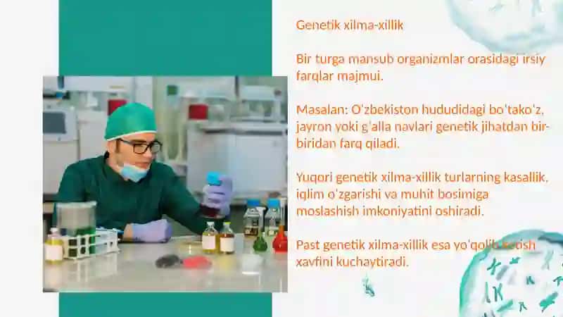 Biologik xilma-xillik va uni muhofaza qilish 3