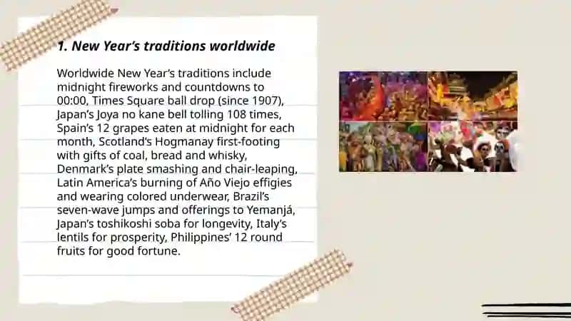 Holidays and Festivals around the world 3