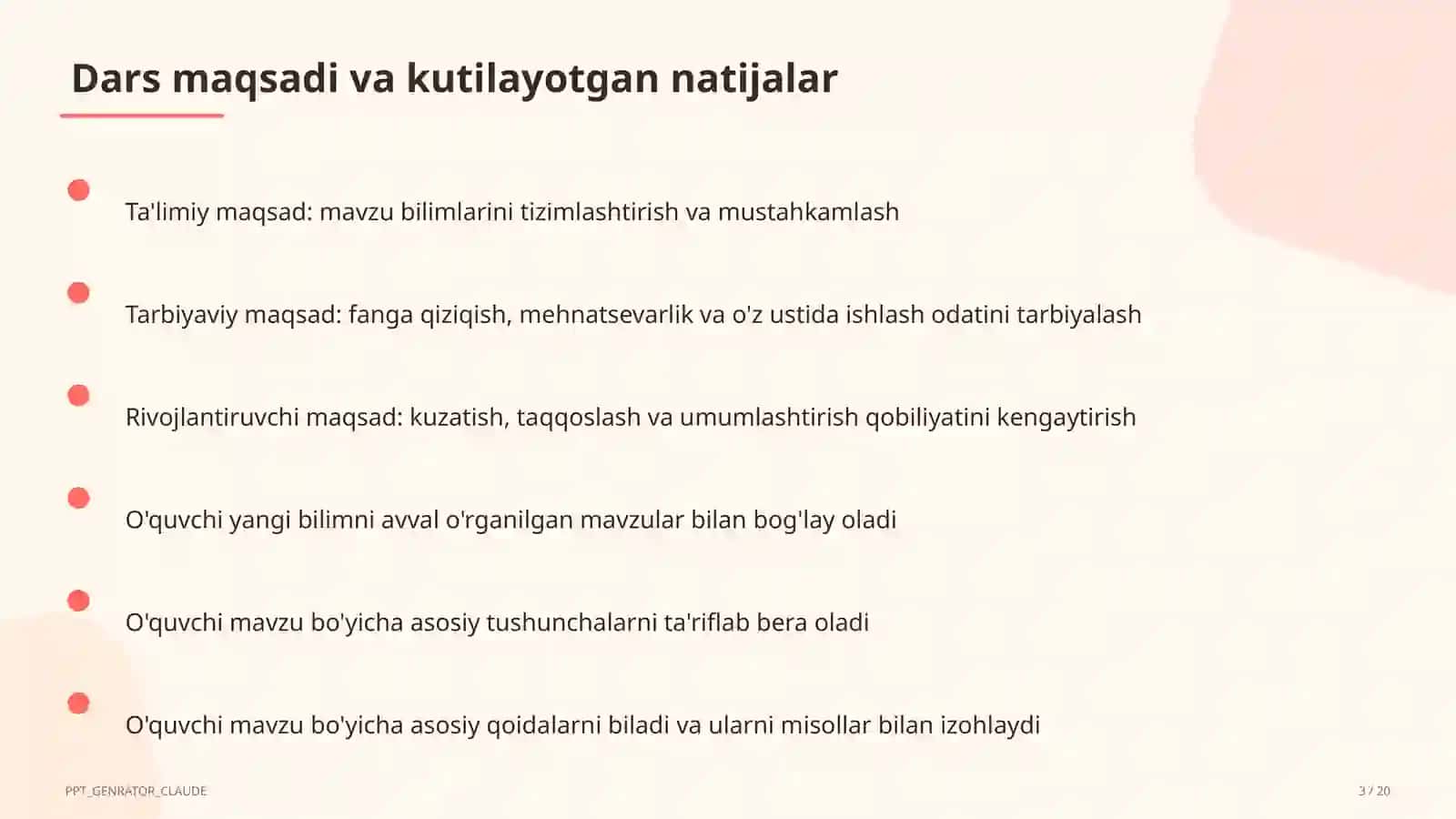 Turkiston XIX asr oxiri - XX asr boshida (9-sinf) 3