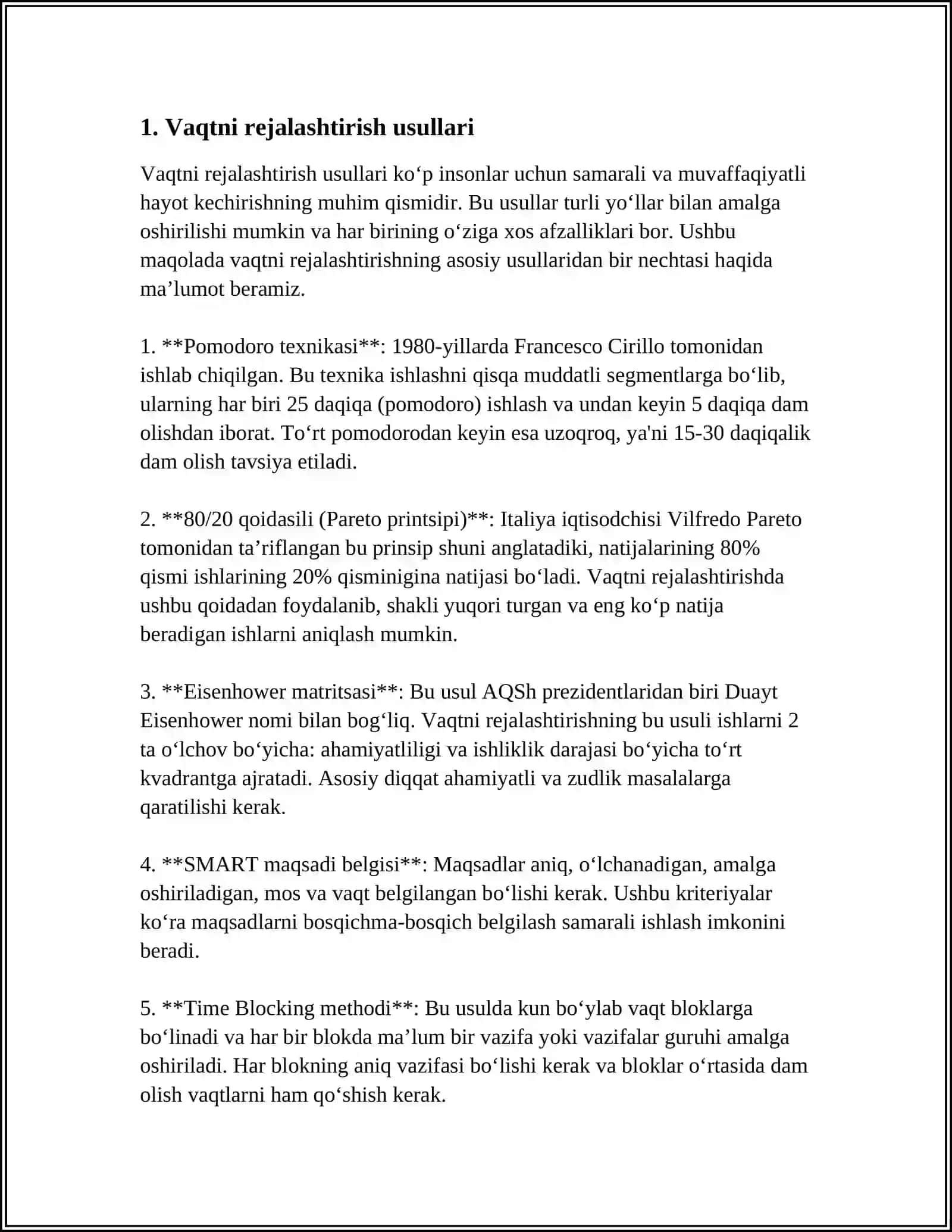 Vaqt Tizimi 3