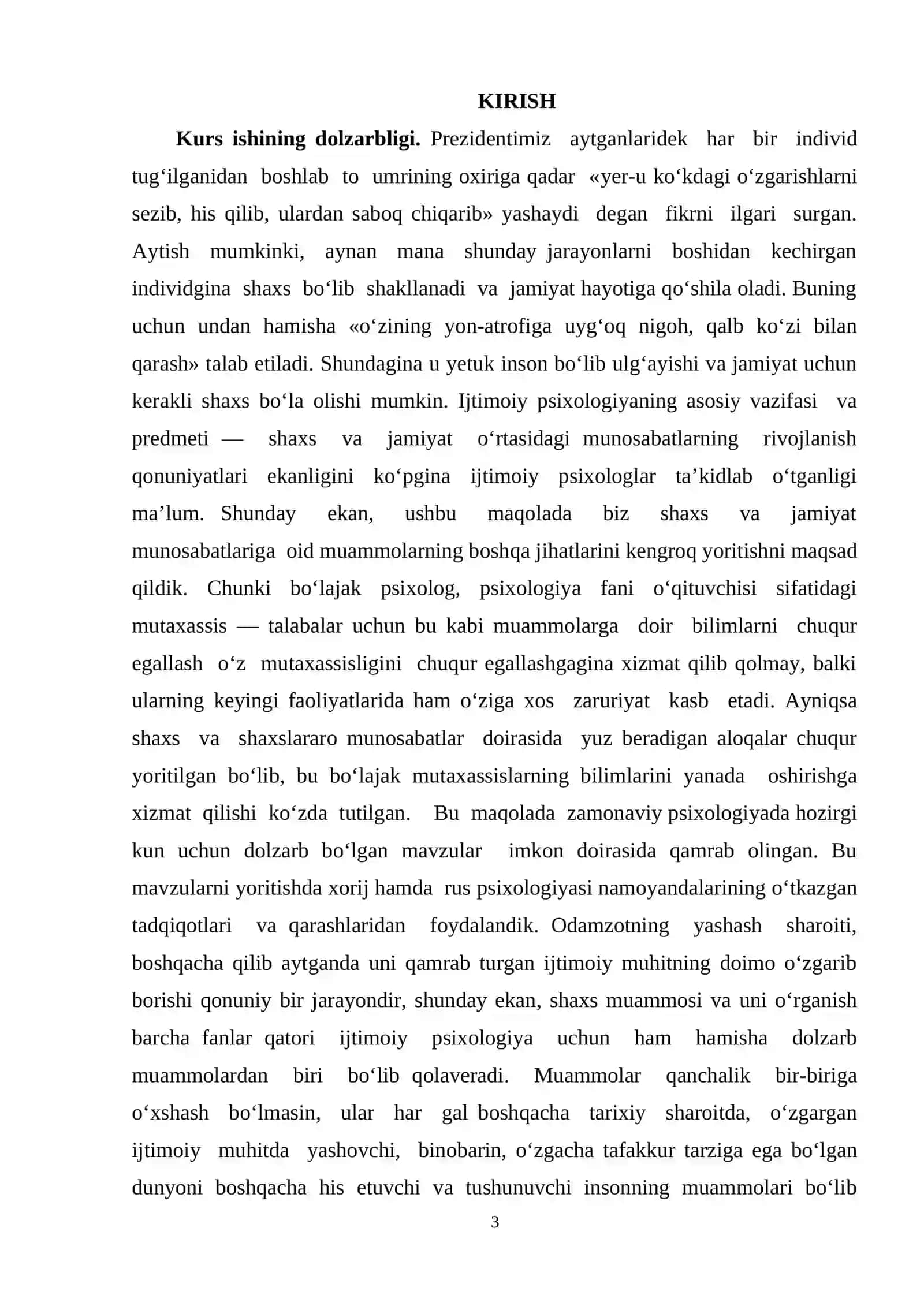 SHAXS IJTIMOIY PSIXOLOGIK XUSUSIYATLARI 3