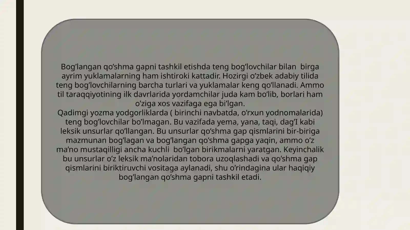 O’zbek tili tarixi 3