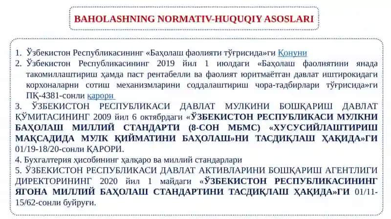 BUXGALTERIYA HISOBIDA AKTIVLARNI BAHOLASH 3