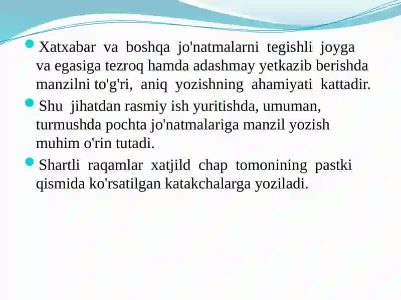 Xizmat yuzish xizmatlari va ularning turlari 3